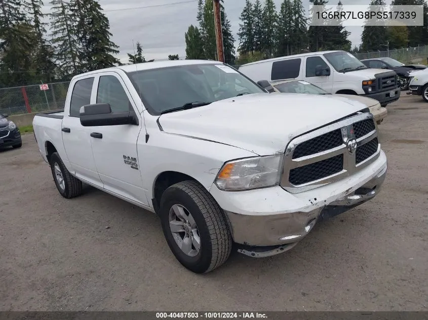 2023 Ram 1500 Classic Slt 4X4 5'7 Box VIN: 1C6RR7LG8PS517339 Lot: 40487503