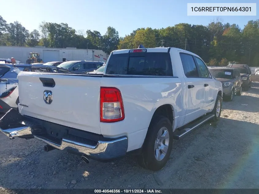 2023 Ram 1500 Big Horn 4X2 5'7 Box VIN: 1C6RREFT0PN664301 Lot: 40546356