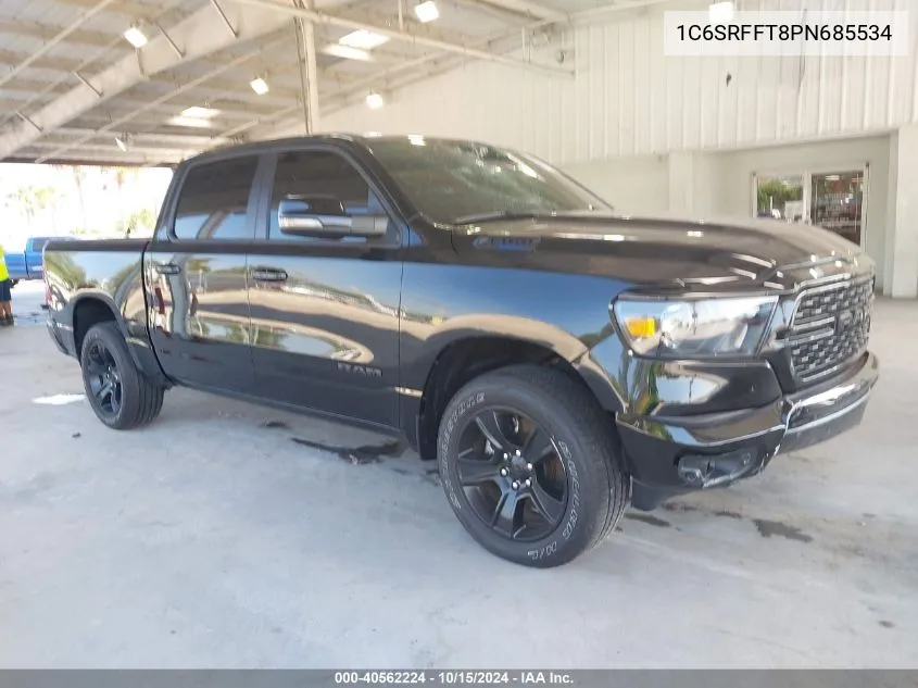 2023 Ram 1500 Big Horn 4X4 5'7 Box VIN: 1C6SRFFT8PN685534 Lot: 40562224