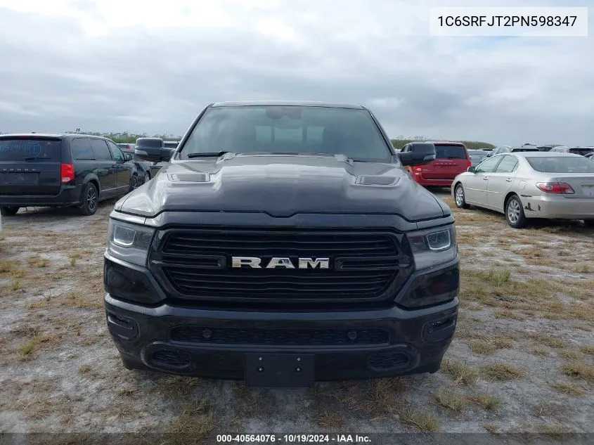 2023 Ram 1500 Laramie 4X4 5'7 Box VIN: 1C6SRFJT2PN598347 Lot: 40564076