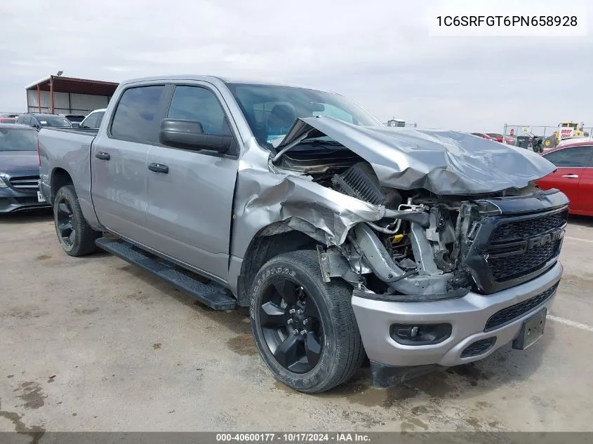 2023 Ram 1500 Tradesman VIN: 1C6SRFGT6PN658928 Lot: 40600177