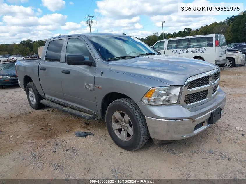 2023 Ram 1500 Classic Tradesman 4X4 5'7 Box VIN: 3C6RR7KT0PG562975 Lot: 40603832