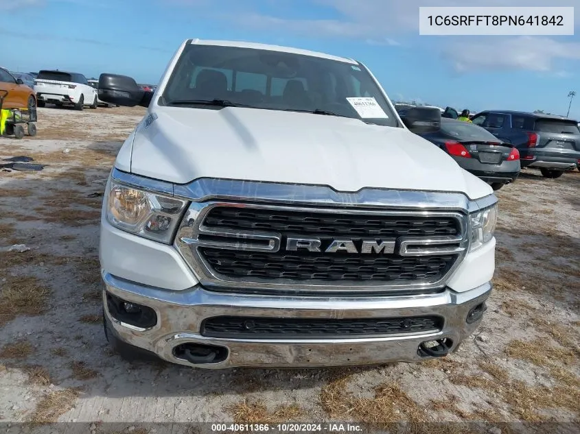 2023 Ram 1500 Big Horn/Lone Star VIN: 1C6SRFFT8PN641842 Lot: 40611366