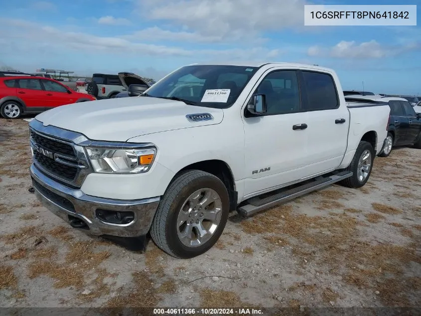 2023 Ram 1500 Big Horn/Lone Star VIN: 1C6SRFFT8PN641842 Lot: 40611366