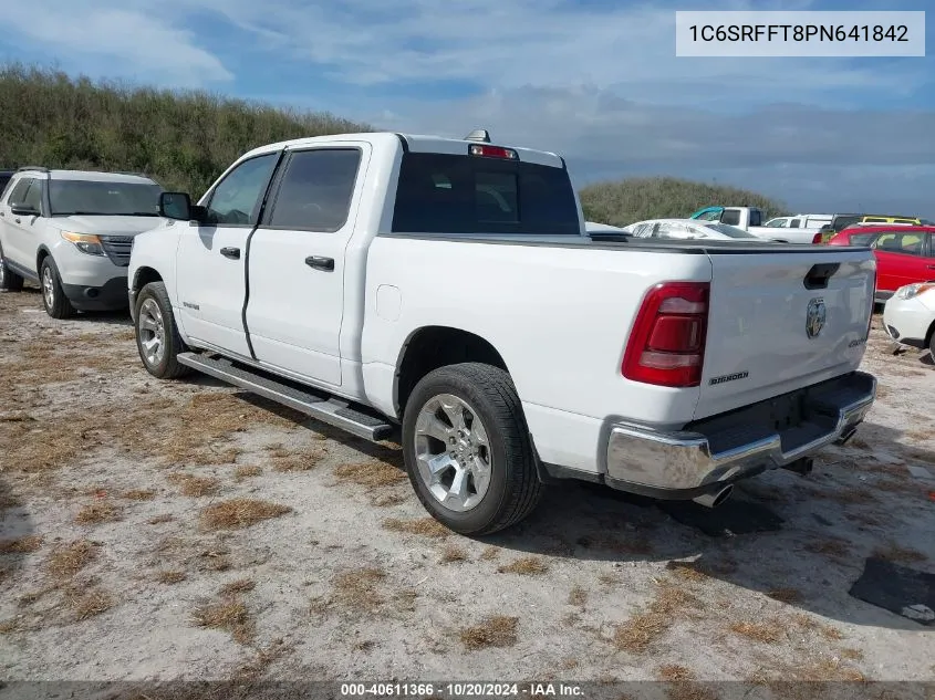 2023 Ram 1500 Big Horn/Lone Star VIN: 1C6SRFFT8PN641842 Lot: 40611366