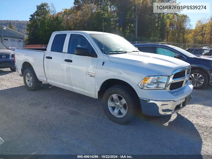 2023 Ram 1500 Classic Tradesman 4X4 6'4 Box VIN: 1C6RR7FG1PS539274 Lot: 40614298