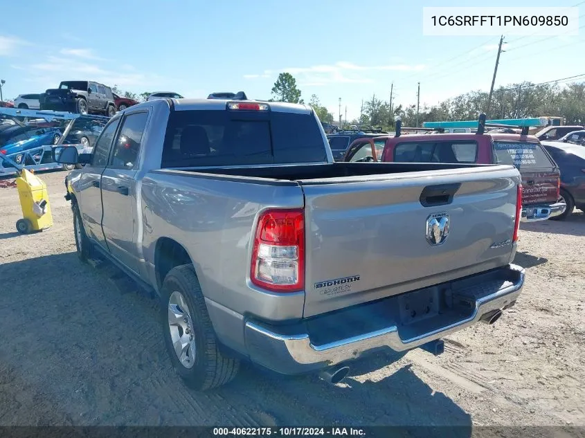 2023 Ram 1500 Big Horn 4X4 5'7 Box VIN: 1C6SRFFT1PN609850 Lot: 40622175