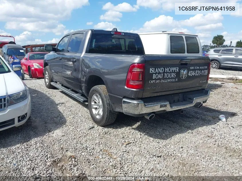 2023 Ram 1500 Laramie 4X4 5'7 Box VIN: 1C6SRFJT6PN641958 Lot: 40622449