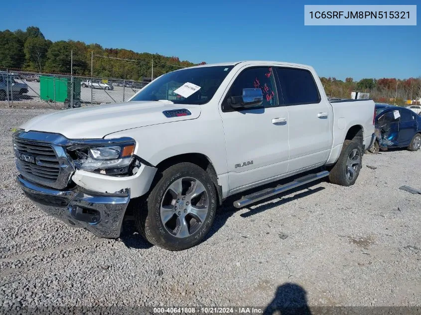 2023 Ram 1500 Laramie VIN: 1C6SRFJM8PN515321 Lot: 40641808