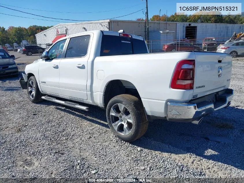 2023 Ram 1500 Laramie VIN: 1C6SRFJM8PN515321 Lot: 40641808