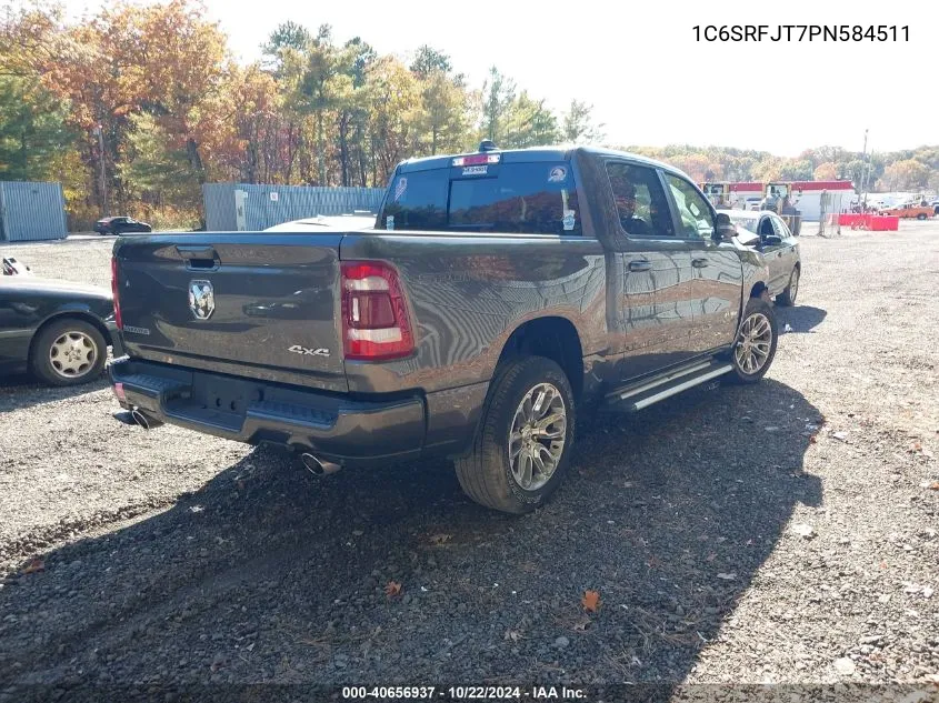 1C6SRFJT7PN584511 2023 Ram 1500 Laramie 4X4 5'7 Box