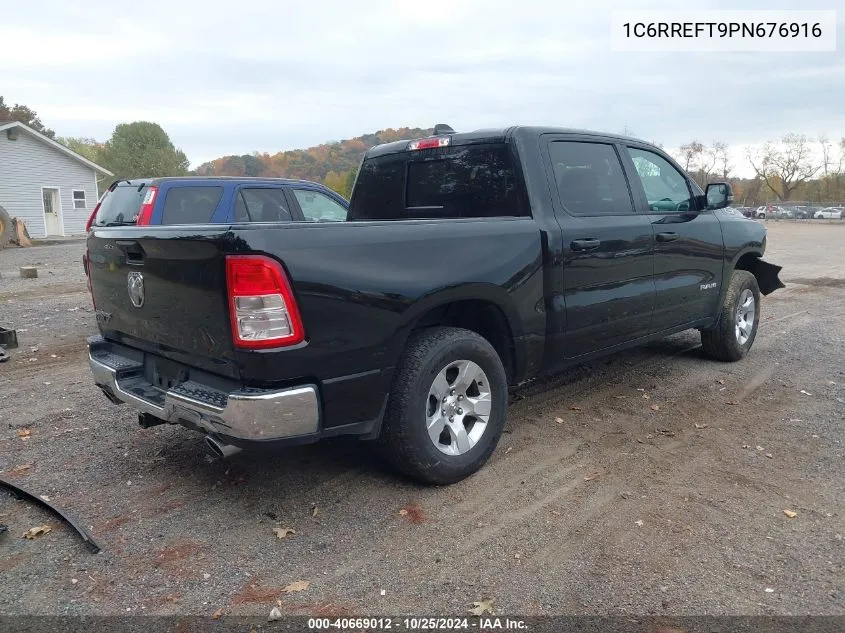 2023 Ram 1500 VIN: 1C6RREFT9PN676916 Lot: 40669012