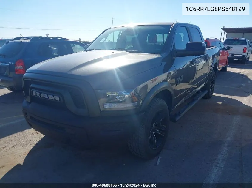 2023 Ram 1500 Classic Warlock 4X4 5'7 Box VIN: 1C6RR7LG8PS548199 Lot: 40680166