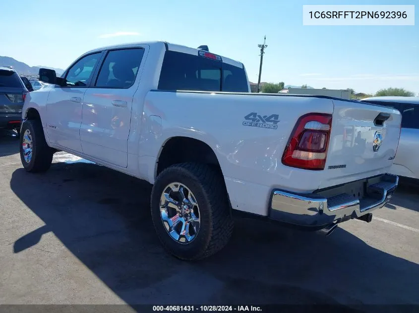 2023 Ram 1500 Big Horn/Lone Star VIN: 1C6SRFFT2PN692396 Lot: 40681431