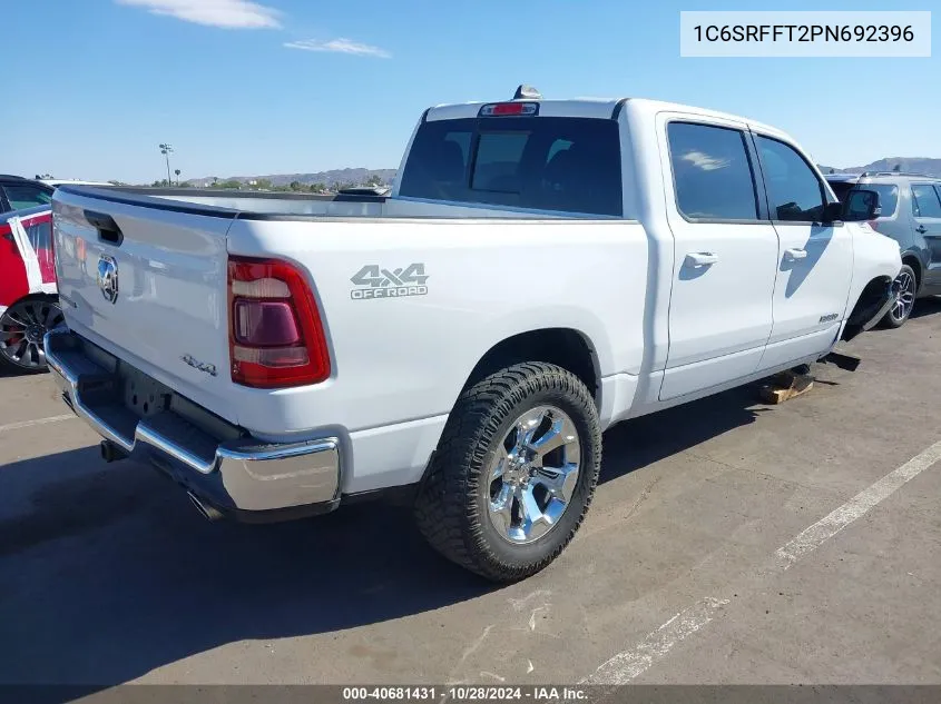 2023 Ram 1500 Big Horn/Lone Star VIN: 1C6SRFFT2PN692396 Lot: 40681431