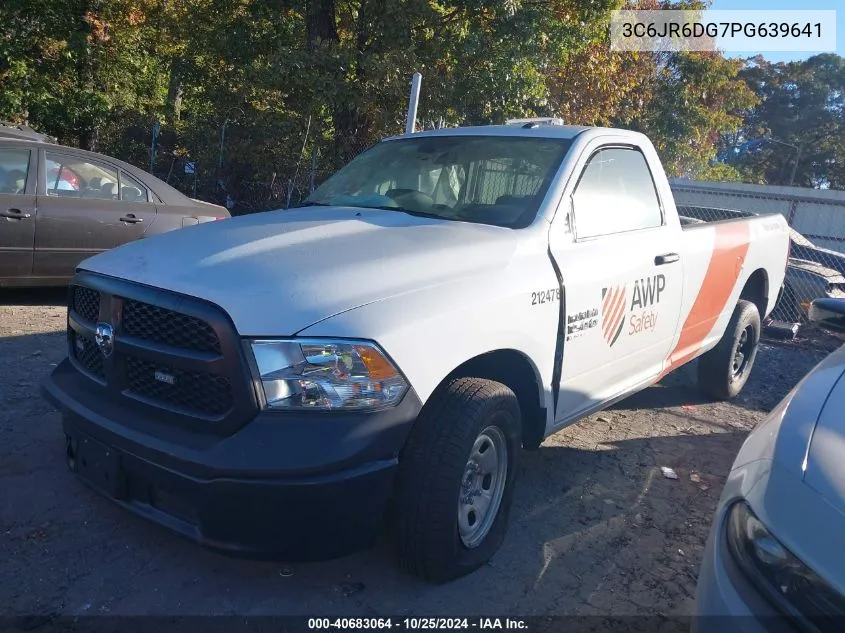 2023 Ram 1500 Classic Tradesman 4X2 8' Box VIN: 3C6JR6DG7PG639641 Lot: 40683064