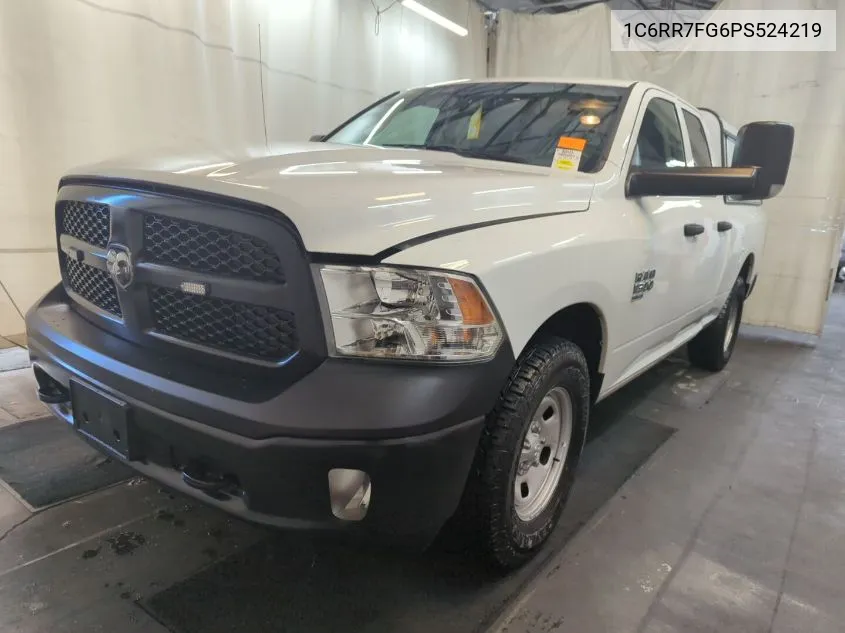 2023 Ram 1500 Classic Tradesman VIN: 1C6RR7FG6PS524219 Lot: 40731343