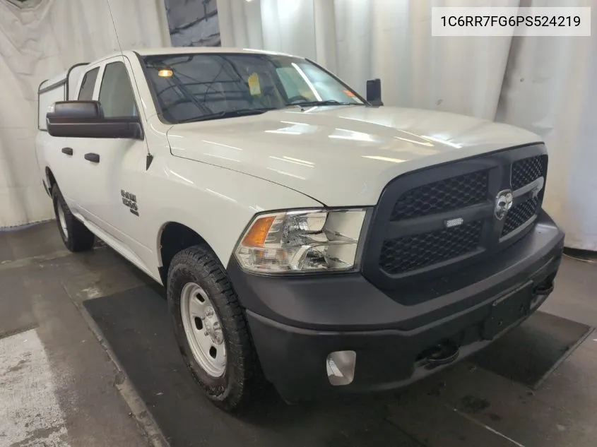 2023 Ram 1500 Classic Tradesman VIN: 1C6RR7FG6PS524219 Lot: 40731343