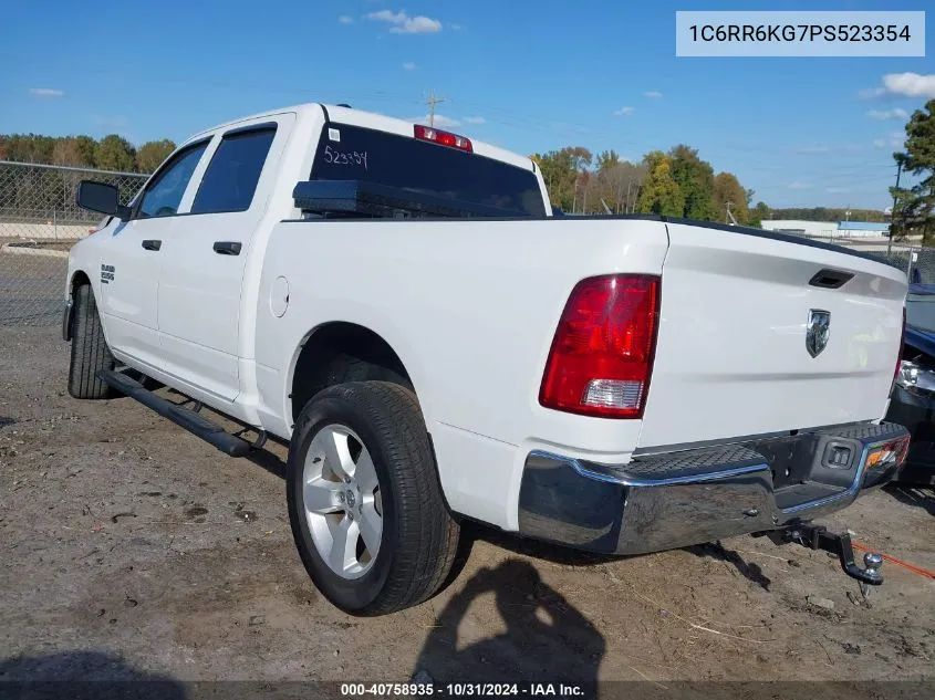 1C6RR6KG7PS523354 2023 Ram 1500 Classic Tradesman 4X2 5'7 Box