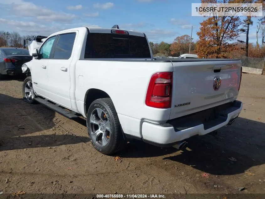 2023 Ram 1500 Laramie 4X4 5'7 Box VIN: 1C6SRFJT2PN595626 Lot: 40765559