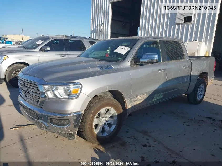 2024 Ram 1500 Laramie 4X4 5'7 Box VIN: 1C6SRFJT0RN210745 Lot: 40154884