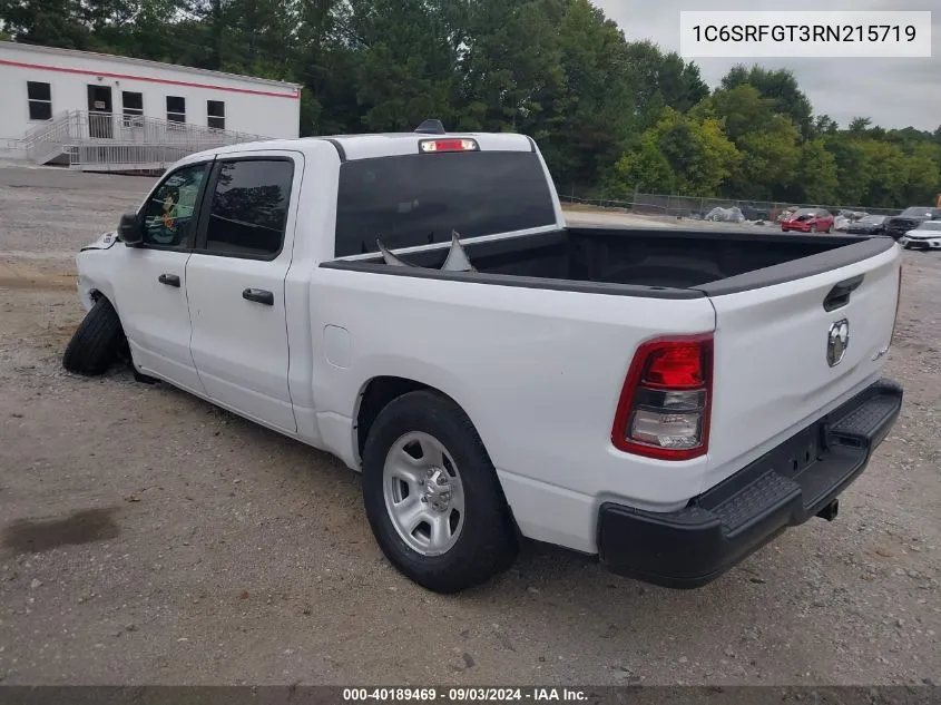 1C6SRFGT3RN215719 2024 Ram 1500 Tradesman 4X4 5'7 Box