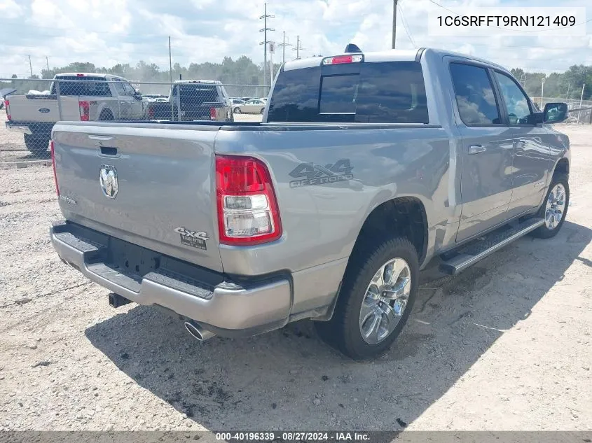 1C6SRFFT9RN121409 2024 Ram 1500 Lone Star 4X4 5'7 Box