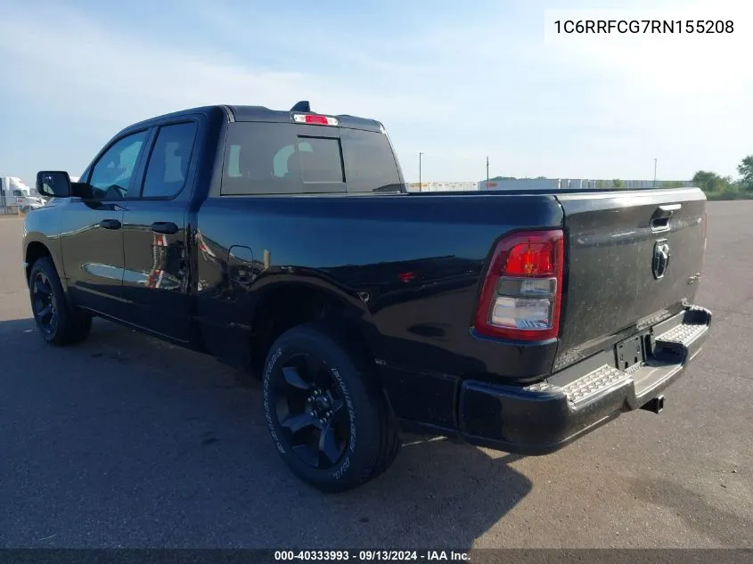 2024 Ram 1500 Tradesman VIN: 1C6RRFCG7RN155208 Lot: 40333993