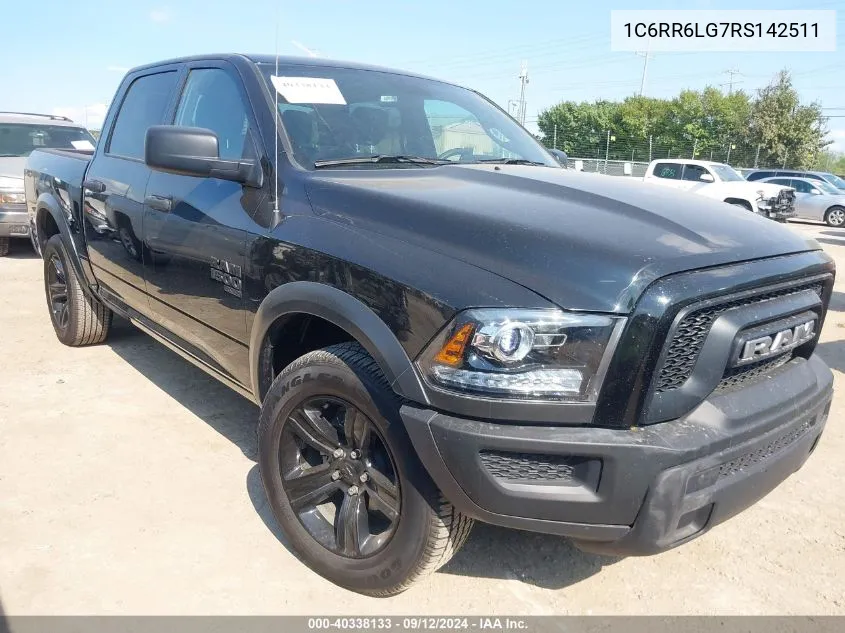 2024 Ram 1500 Classic VIN: 1C6RR6LG7RS142511 Lot: 40338133