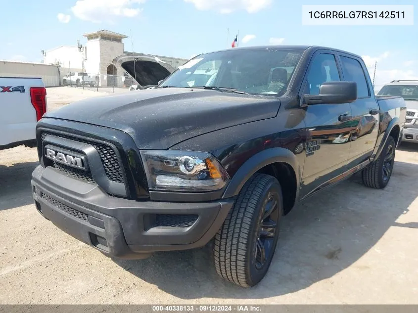 2024 Ram 1500 Classic VIN: 1C6RR6LG7RS142511 Lot: 40338133