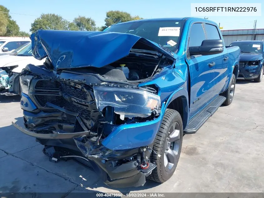 2024 Ram 1500 Lone Star 4X4 5'7 Box VIN: 1C6SRFFT1RN222976 Lot: 40479850