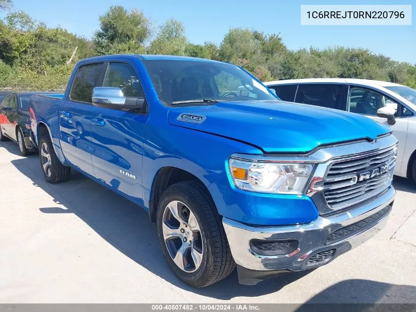 2024 Ram 1500 Laramie 4X2 5'7 Box VIN: 1C6RREJT0RN220796 Lot: 40507482