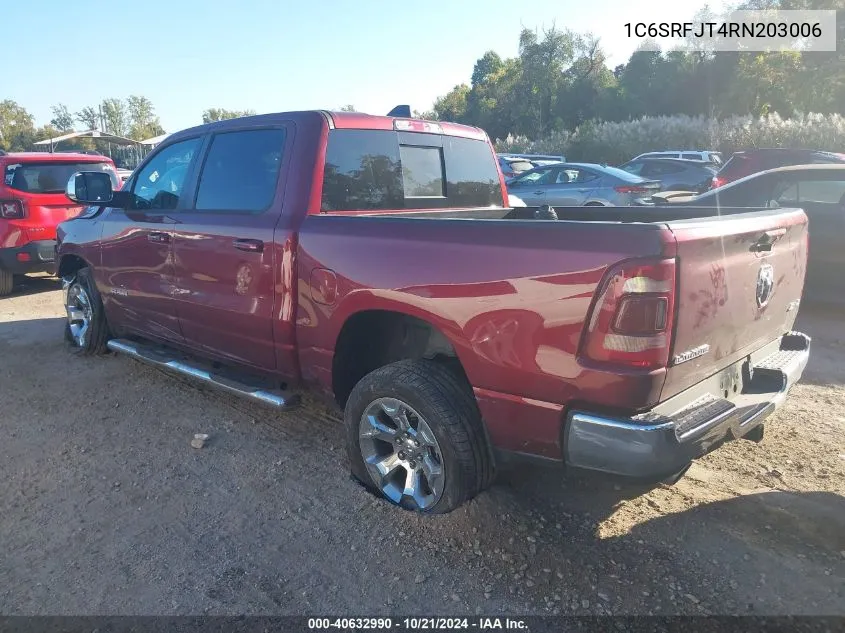 2024 Ram 1500 Laramie 4X4 5'7 Box VIN: 1C6SRFJT4RN203006 Lot: 40632990