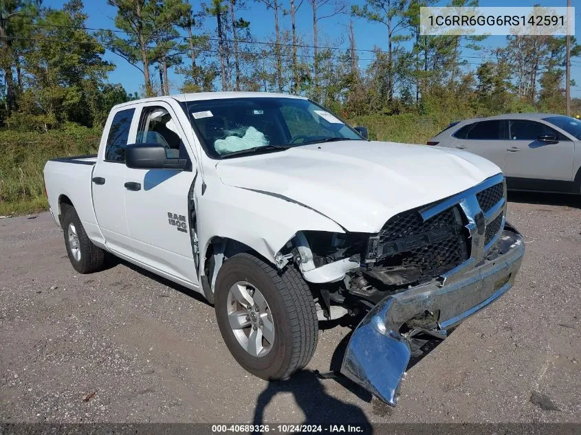 2024 Ram 1500 Classic VIN: 1C6RR6GG6RS142591 Lot: 40689326