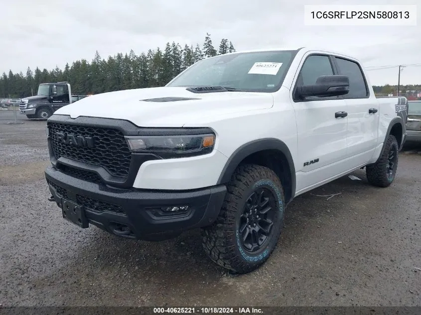 2025 Ram 1500 Rebel 4X4 5'7 Box VIN: 1C6SRFLP2SN580813 Lot: 40625221