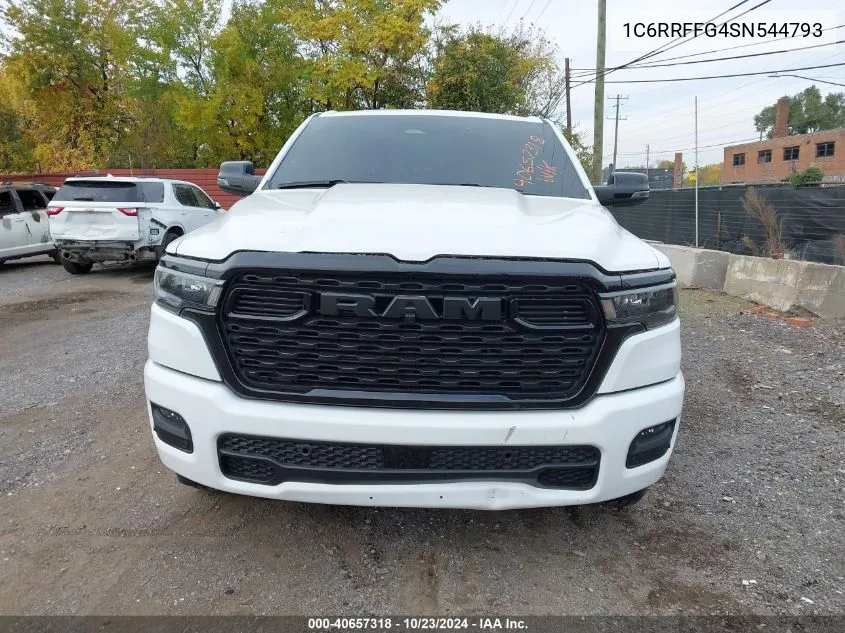 2025 Ram 1500 Big Horn 4X4 5'7 Box VIN: 1C6RRFFG4SN544793 Lot: 40657318