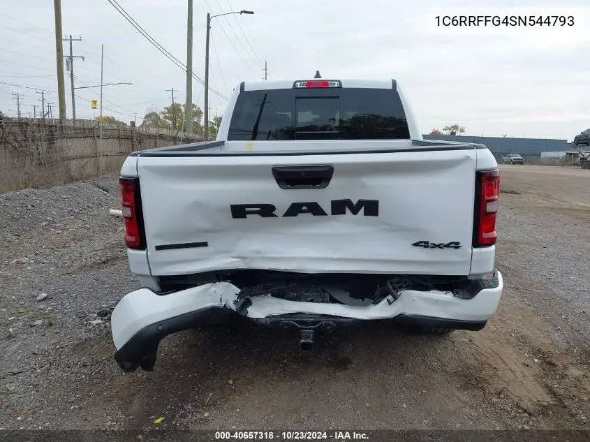 2025 Ram 1500 Big Horn 4X4 5'7 Box VIN: 1C6RRFFG4SN544793 Lot: 40657318