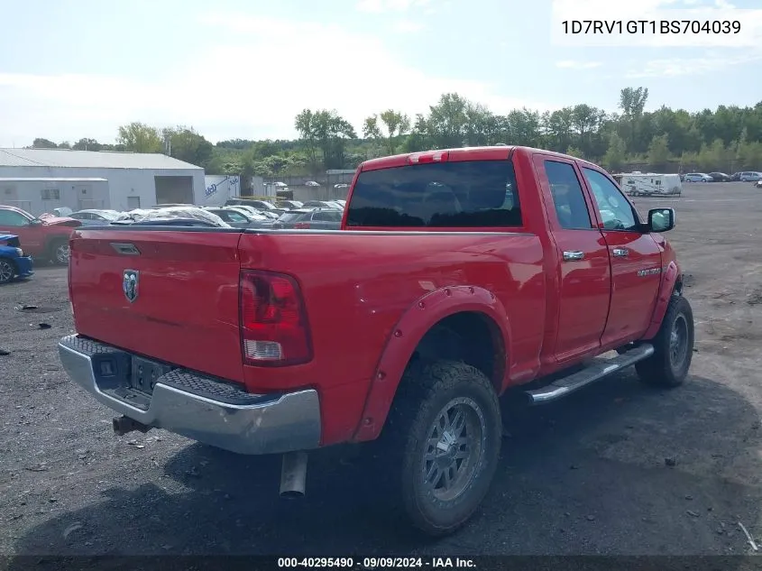 1D7RV1GT1BS704039 2011 Ram Ram 1500 St