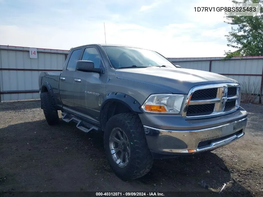 1D7RV1GP8BS525483 2011 Ram Ram 1500 Slt