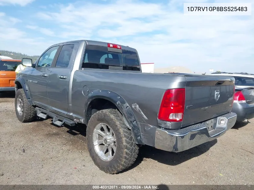 1D7RV1GP8BS525483 2011 Ram Ram 1500 Slt