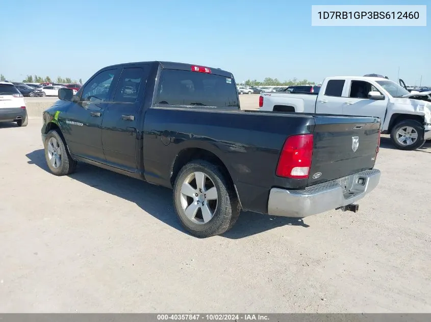 1D7RB1GP3BS612460 2011 Ram Ram 1500 St