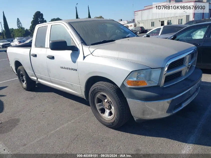 2011 Ram Ram 1500 St VIN: 1D7RB1GK9BS676930 Lot: 40359151