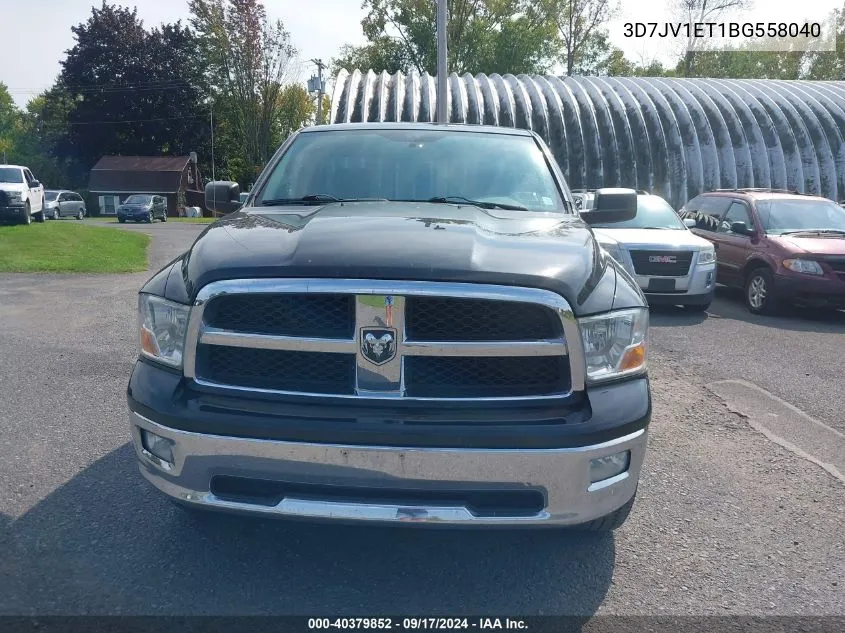 2011 Ram Ram 1500 Slt VIN: 3D7JV1ET1BG558040 Lot: 40379852