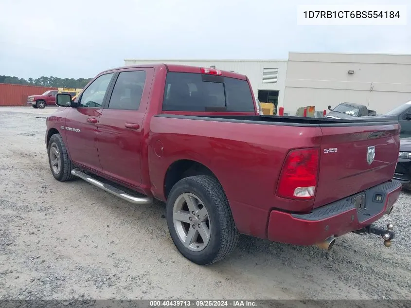 1D7RB1CT6BS554184 2011 Ram Ram 1500 Sport