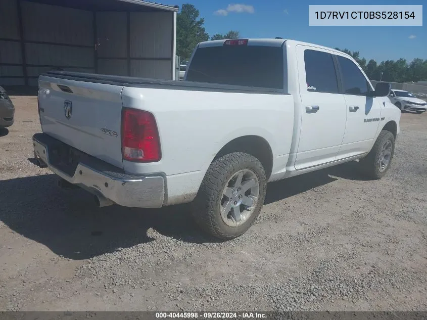 1D7RV1CT0BS528154 2011 Ram Ram 1500 Laramie