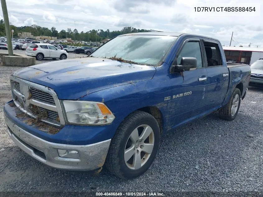 1D7RV1CT4BS588454 2011 Ram Ram 1500 Slt