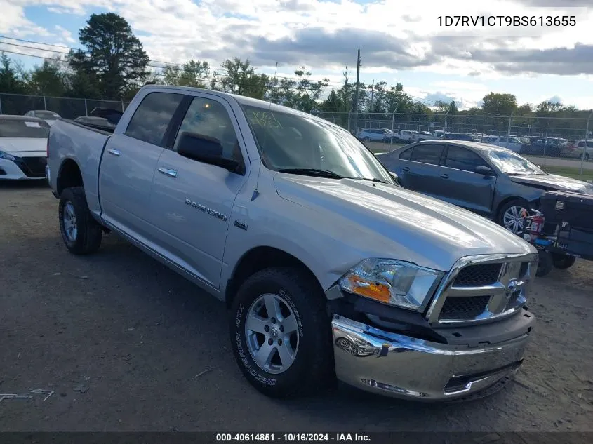 2011 Ram Ram 1500 Slt VIN: 1D7RV1CT9BS613655 Lot: 40614851