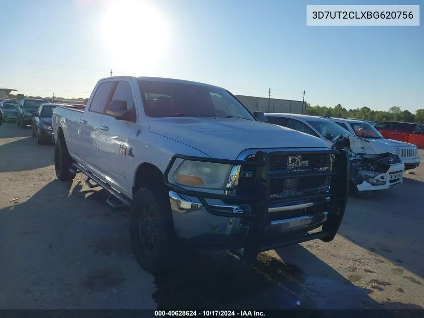 2011 Ram Ram 2500 Slt VIN: 3D7UT2CLXBG620756 Lot: 40628624