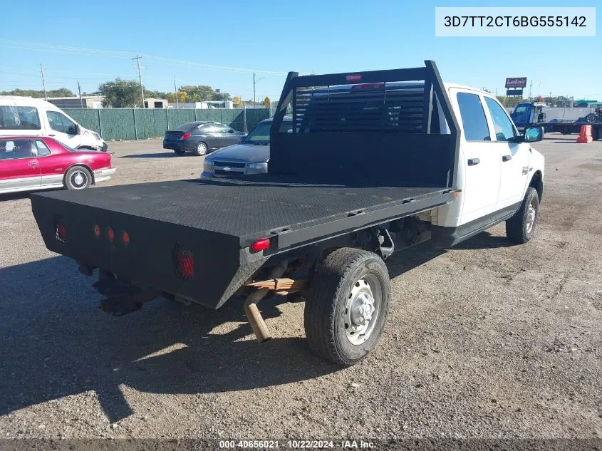 2011 Ram Ram 2500 St VIN: 3D7TT2CT6BG555142 Lot: 40656021