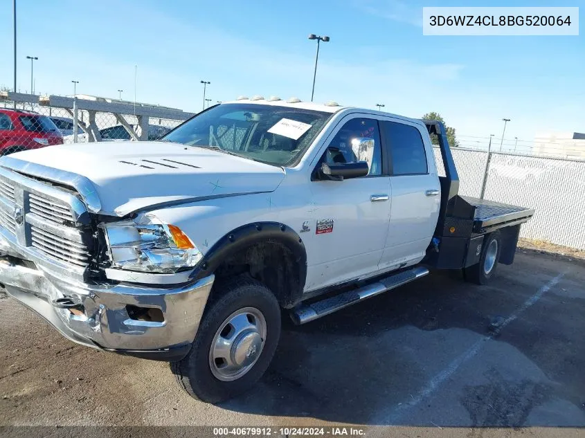 2011 Ram Ram 3500 Hd Chassis St/Slt/Laramie VIN: 3D6WZ4CL8BG520064 Lot: 40679912